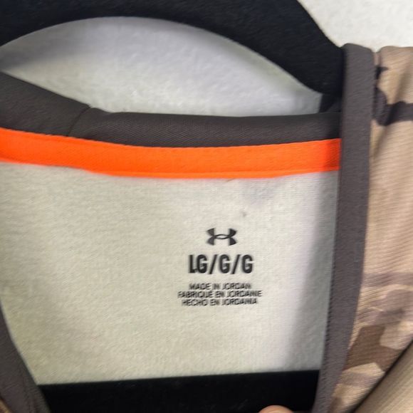 Under Armour Men's UA Storm Thin Fleece Camouflage Hoodie Sweatshirt Size L - Picture 6 of 7